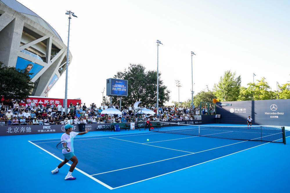 中國網球公開賽啟幕 青少年賽事率先打響